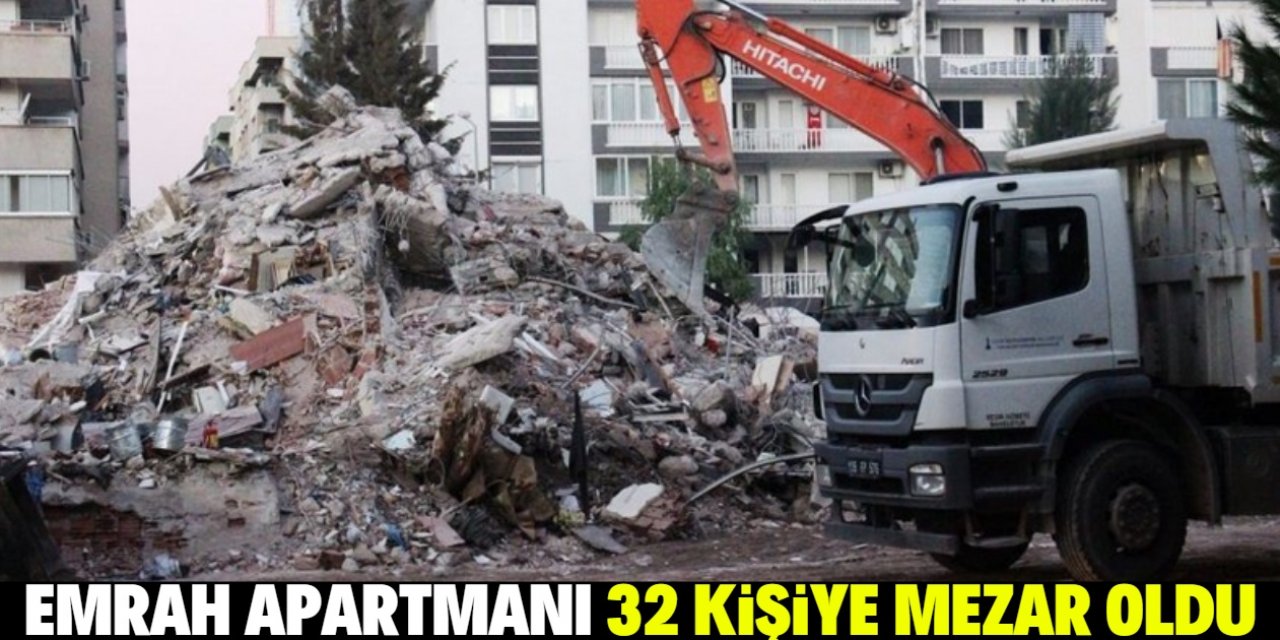 Emrah Apartmanı’nda çalışmalar sonra erdi: 32 ölü, 15 yaralı