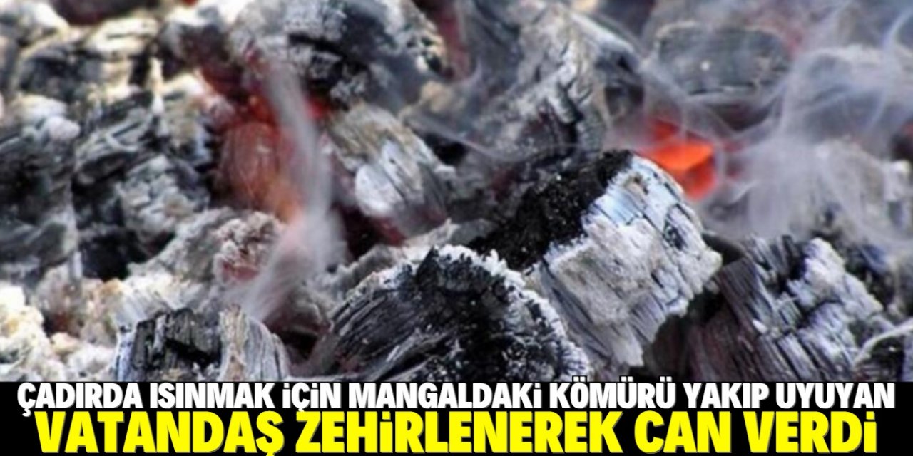 Konya'da karbonmonoksit gazından zehirlenen bir kişi öldü