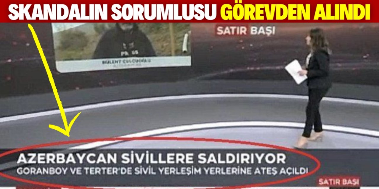 Skandal KJ hatasını yapan personel görevden alındı