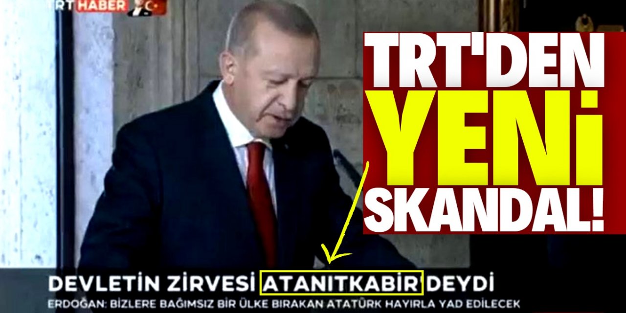 KJ hatasında sınır tanımıyorlar! TRT'de şimdi de 10 Kasım skandalı