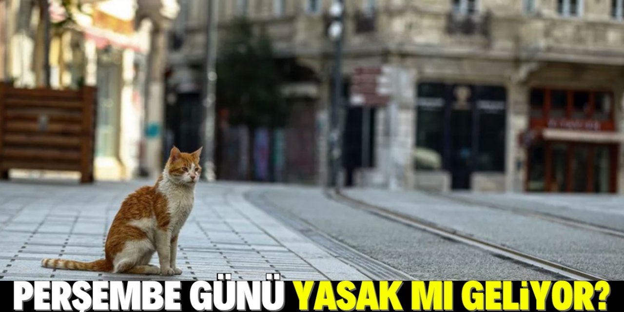 Perşembe günü sokağa çıkma yasağı mı geliyor?