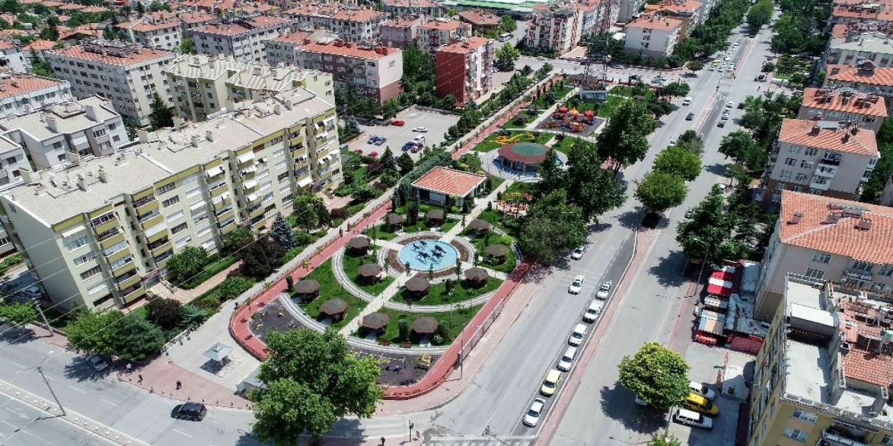 2020 yeni parklar ve yeşil alanlarda Meram için atılım yılı oldu