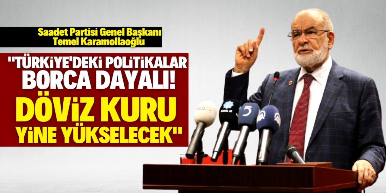 Karamollaoğlu, "Bugünkü faiz oranı açıkça ‘battık’ ilanıdır"