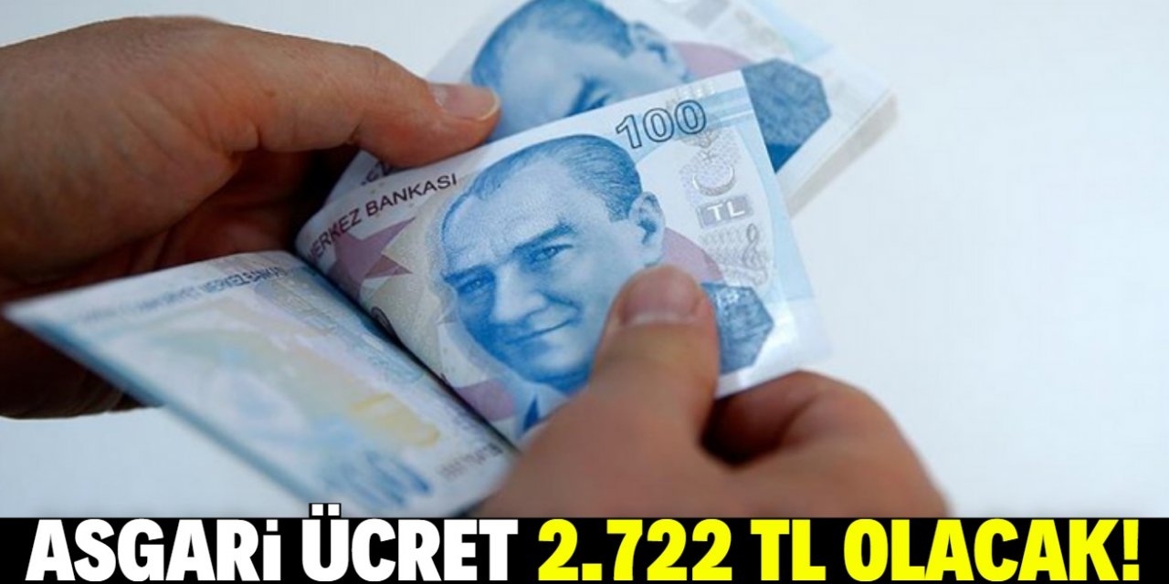 2021 asgari ücret 2.722 TL olacak iddiası!