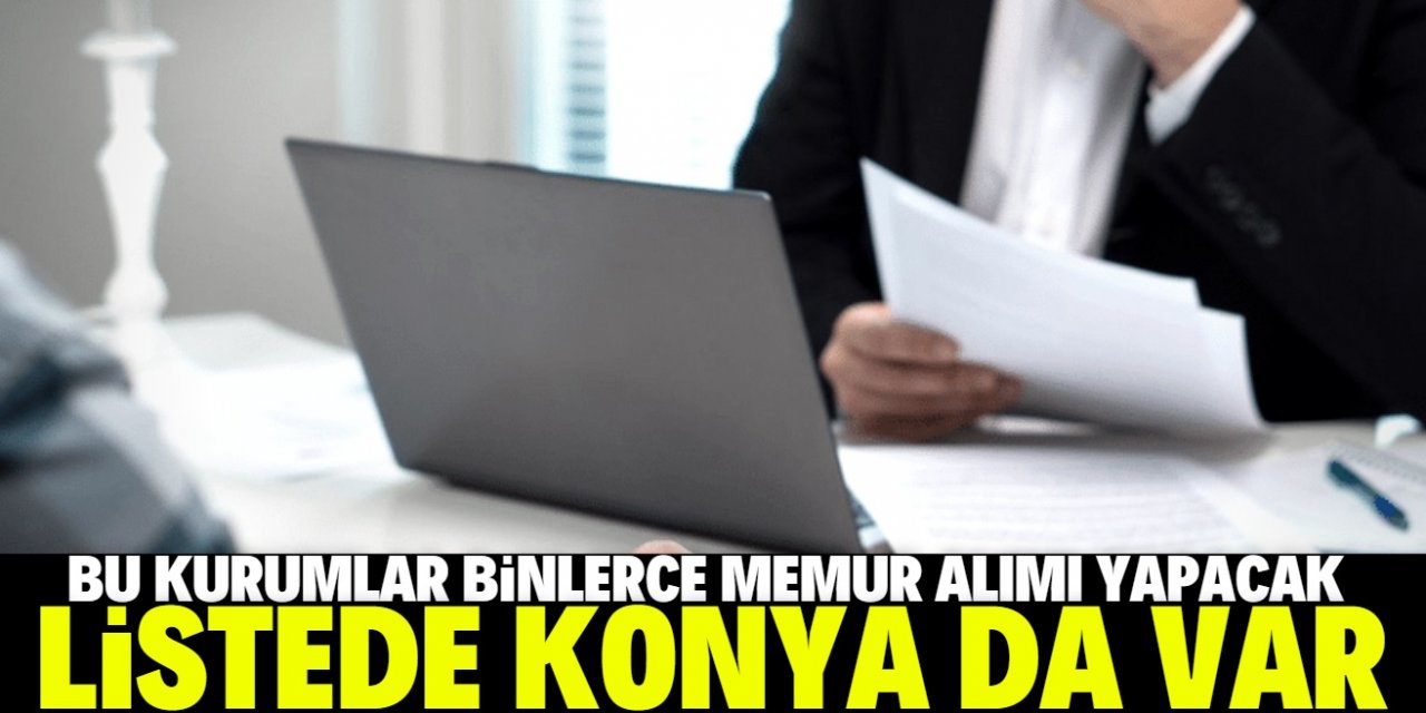 Memur olmak isteyenler dikkat! Binlerce yeni kadro açıldı