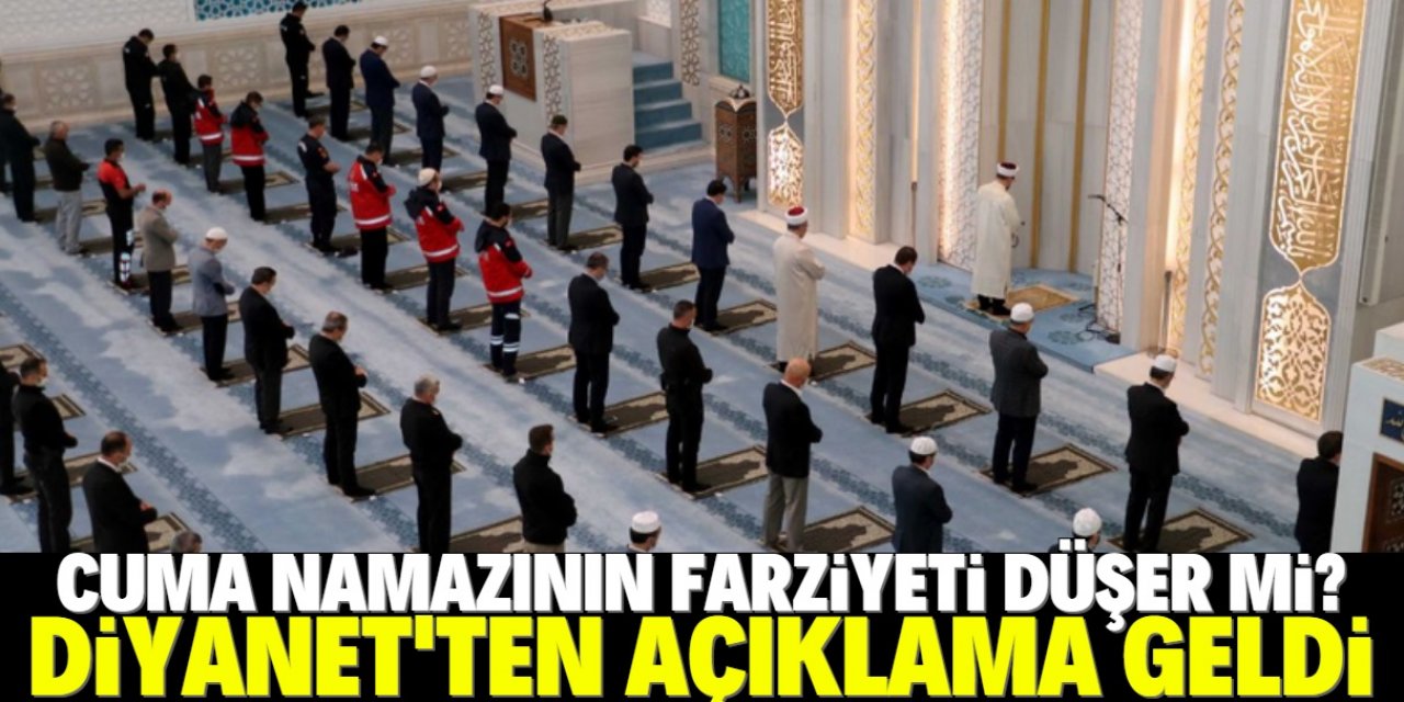 Diyanet'ten 'Cuma Namazı' açıklaması