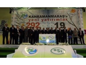 Bakan Eroğlu, 292 Milyon Tl Tutarındaki 19 Tesisin Temelini Attı