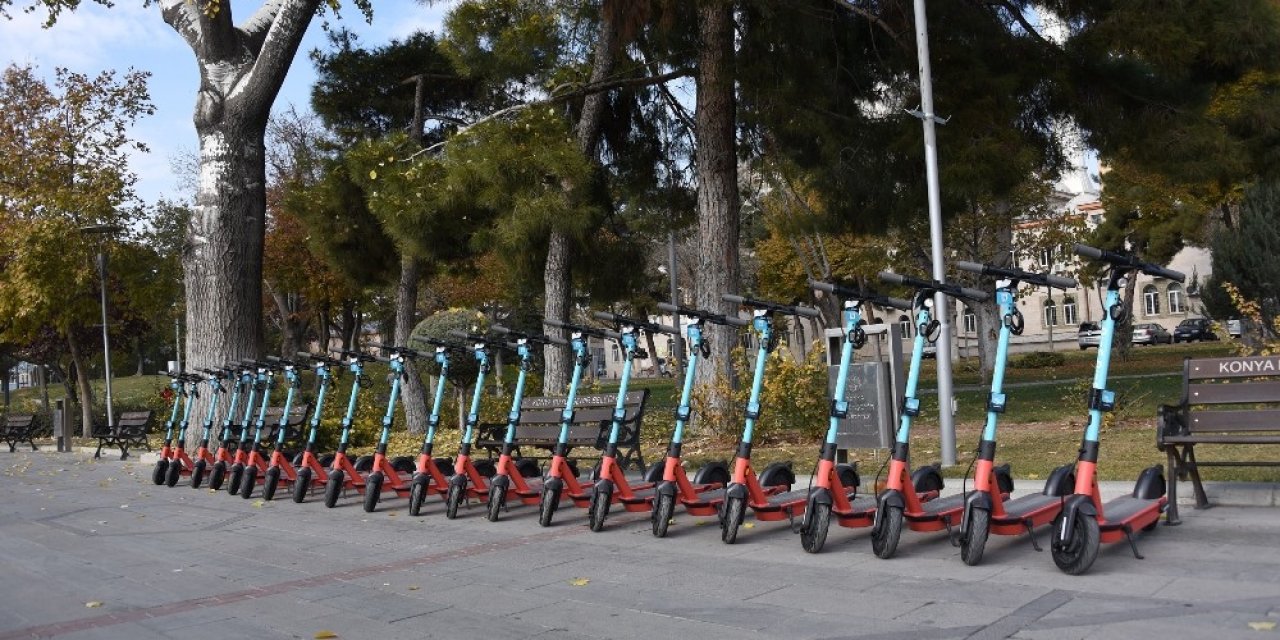 Konya’da elektrikli scooter dönemi