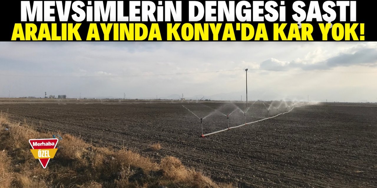 Konya Ovası susuz çiftçi ise endişeli