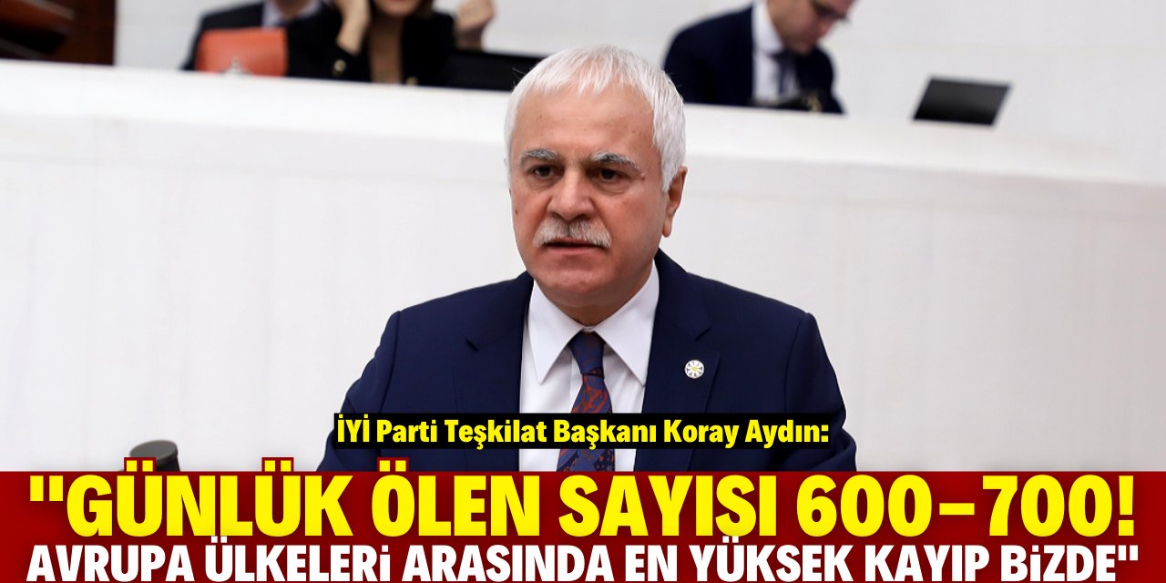 Koray Aydın'dan korkutan iddia: "Günlük ölen sayısı 600-700"