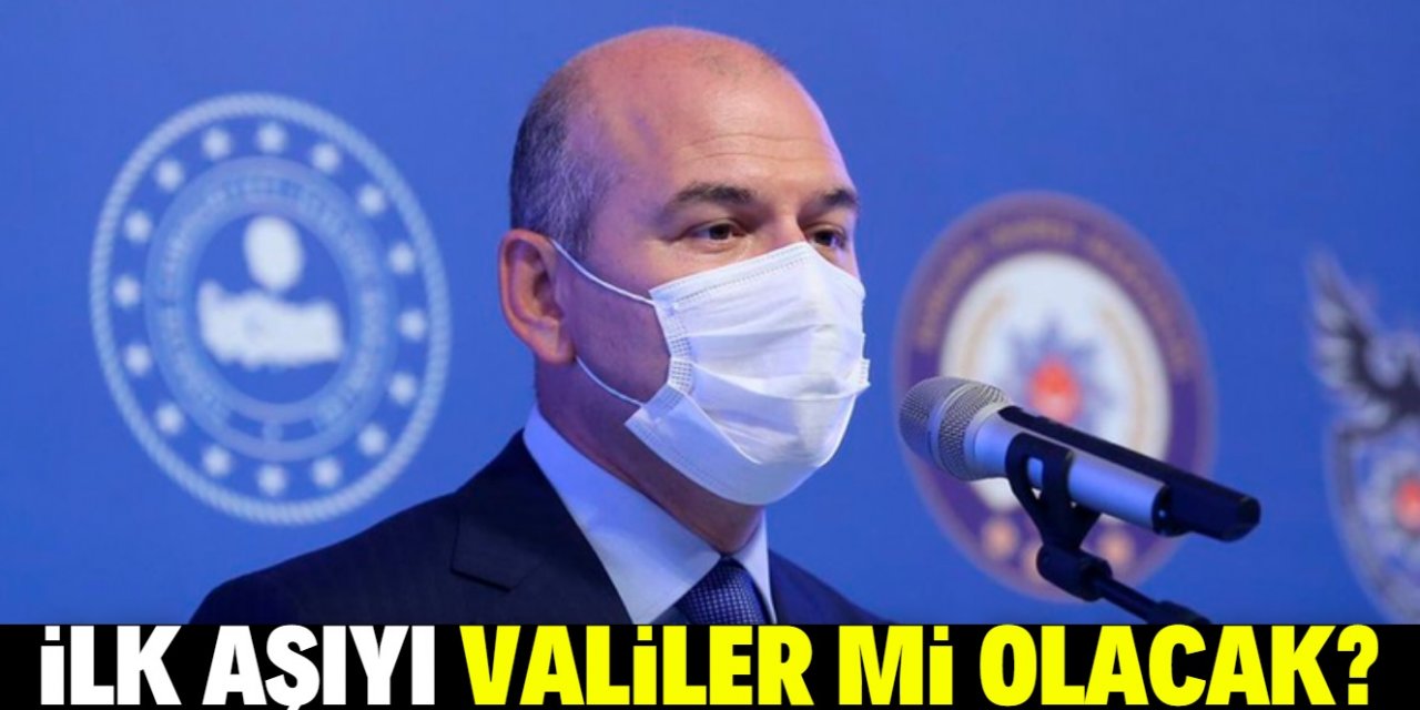 Süleyman Soylu: Valilerimizden aşıya önderlik etmelerini istedik