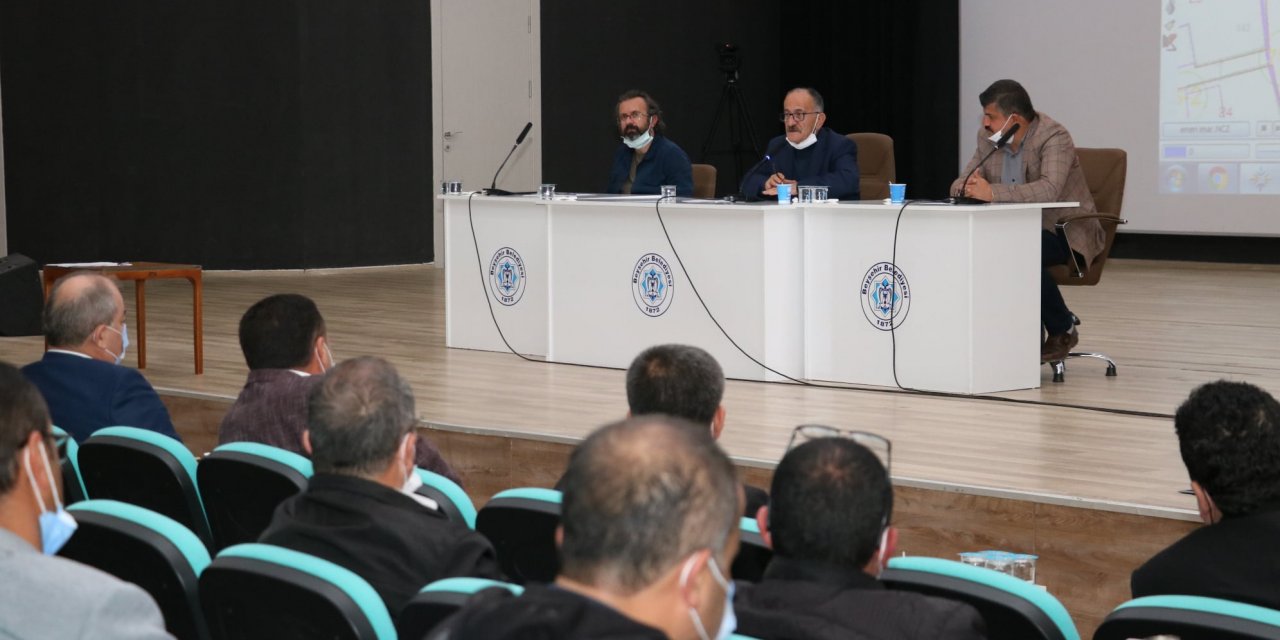 Beyşehir Belediyesi'nin aralık ayı meclis toplantısı