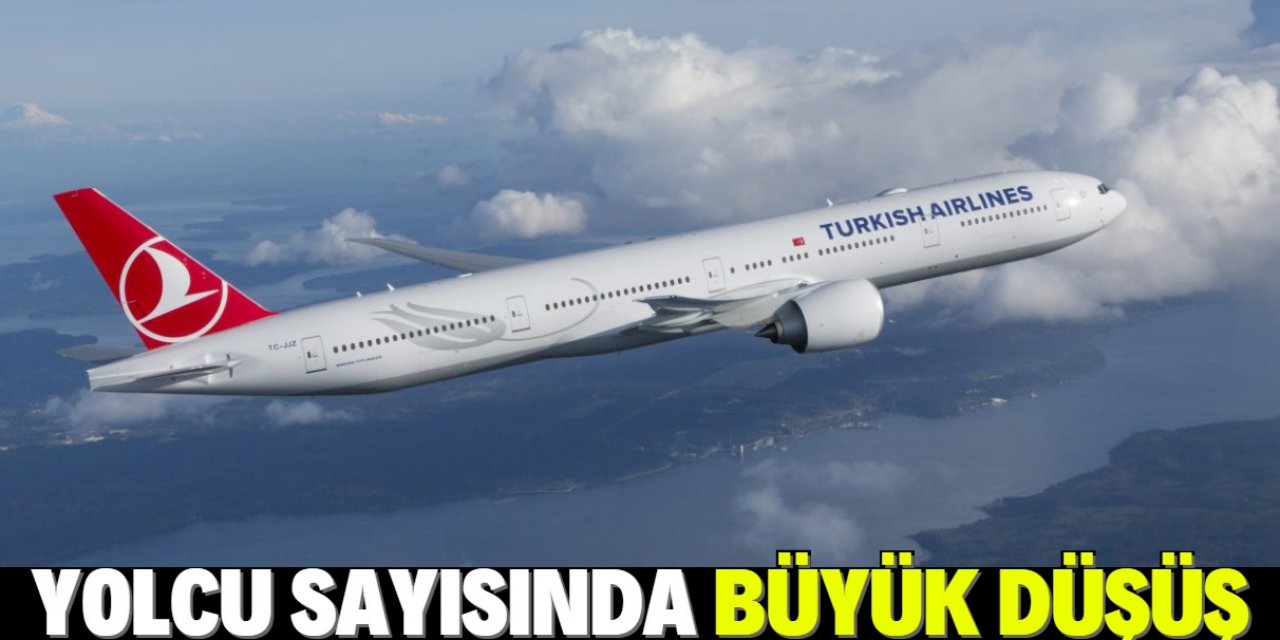 THY’nin yolcu sayısında büyük gerileme