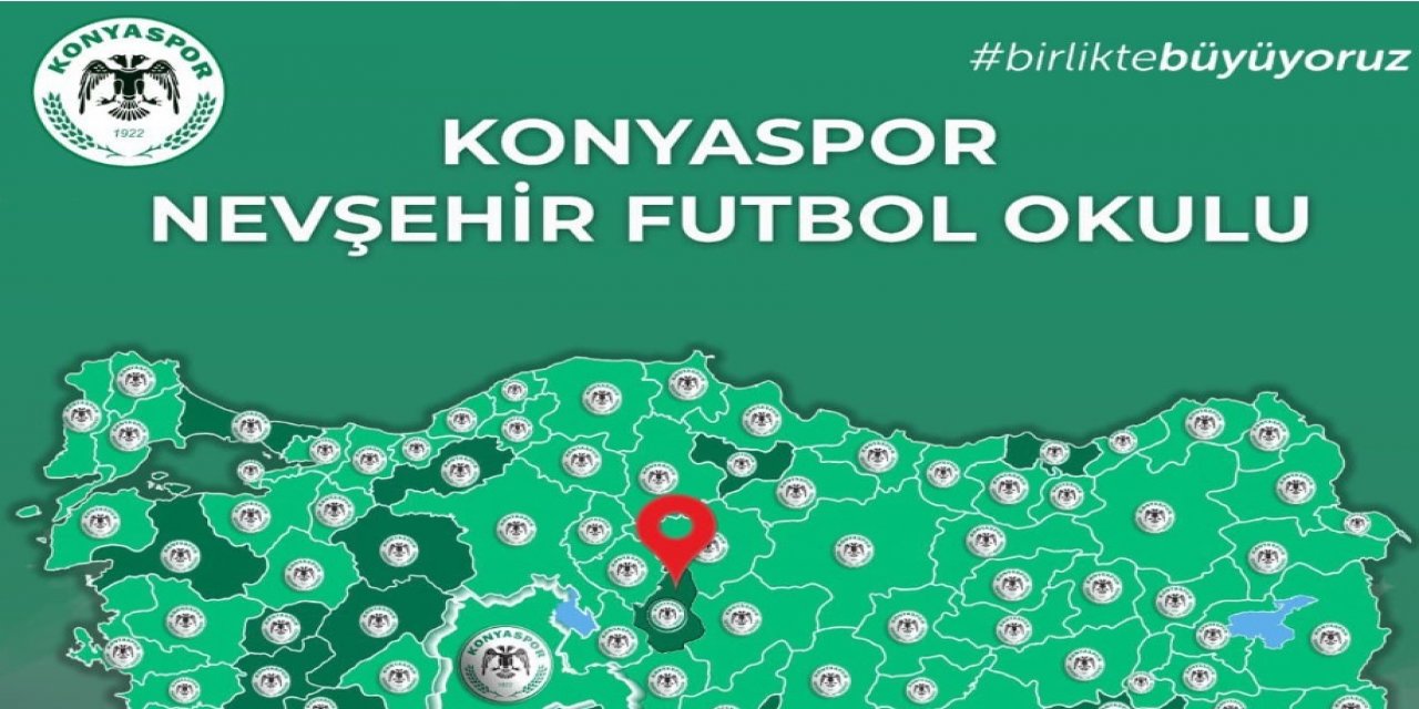 Konyaspor futbol okulları Nevşehir’de