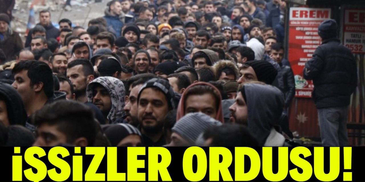 Genç işsizler ordusu büyüyor