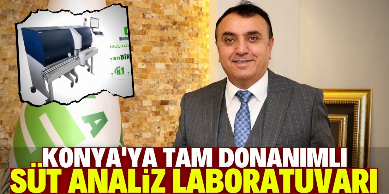 DSYB, Konya’ya tam donanımlı süt analiz laboratuvarı kazandıracak