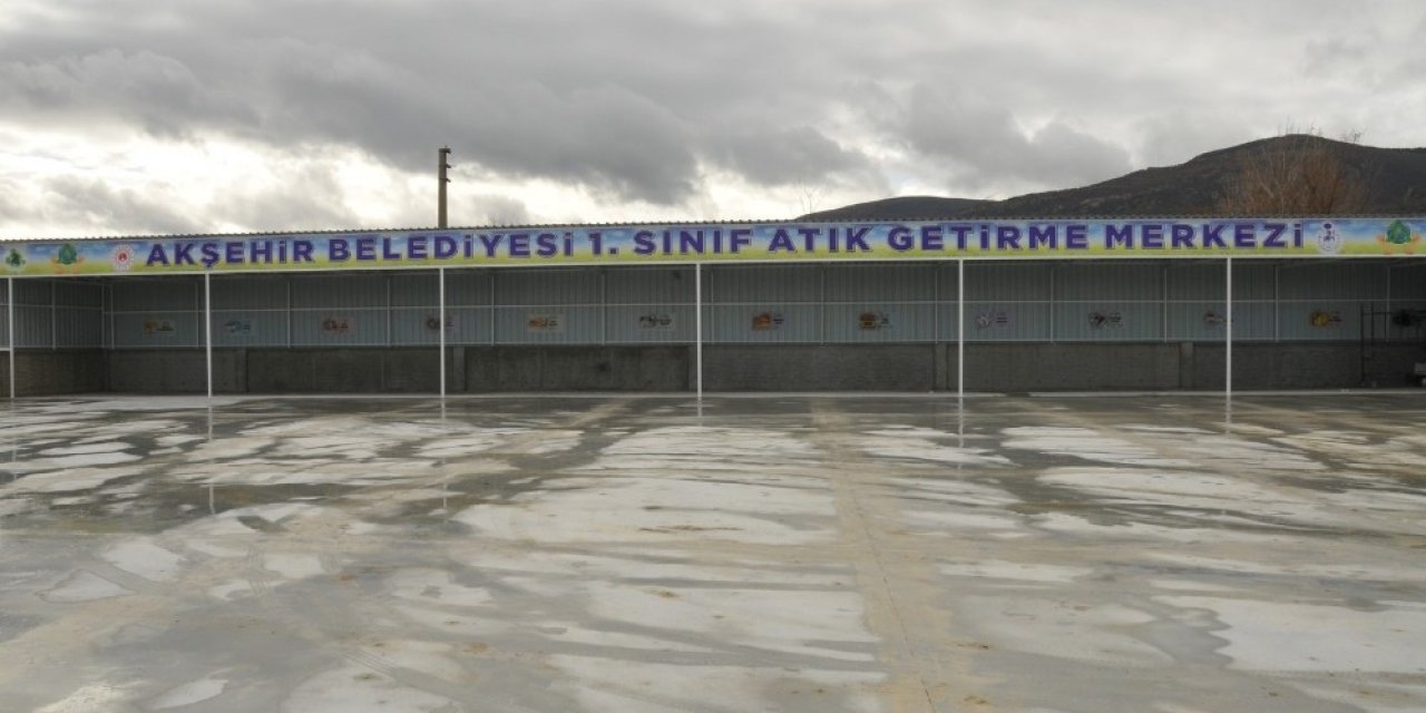 Akşehir Belediyesi'nden 1. Sınıf Katı Atık Getirme Merkezi