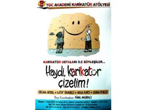 Tgc Akademi, Karikatür Atölyesi Düzenliyor