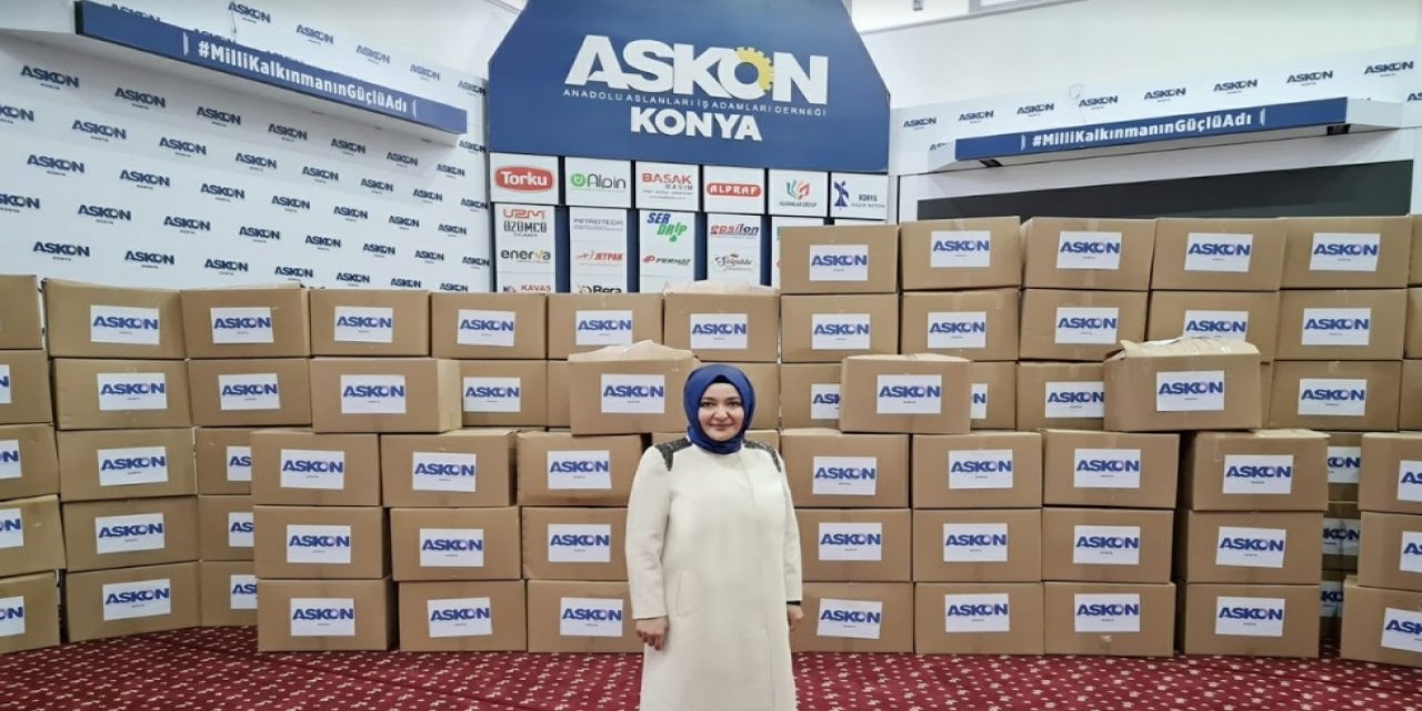 ASKON Konya, bin çocuğu sevindirdi 