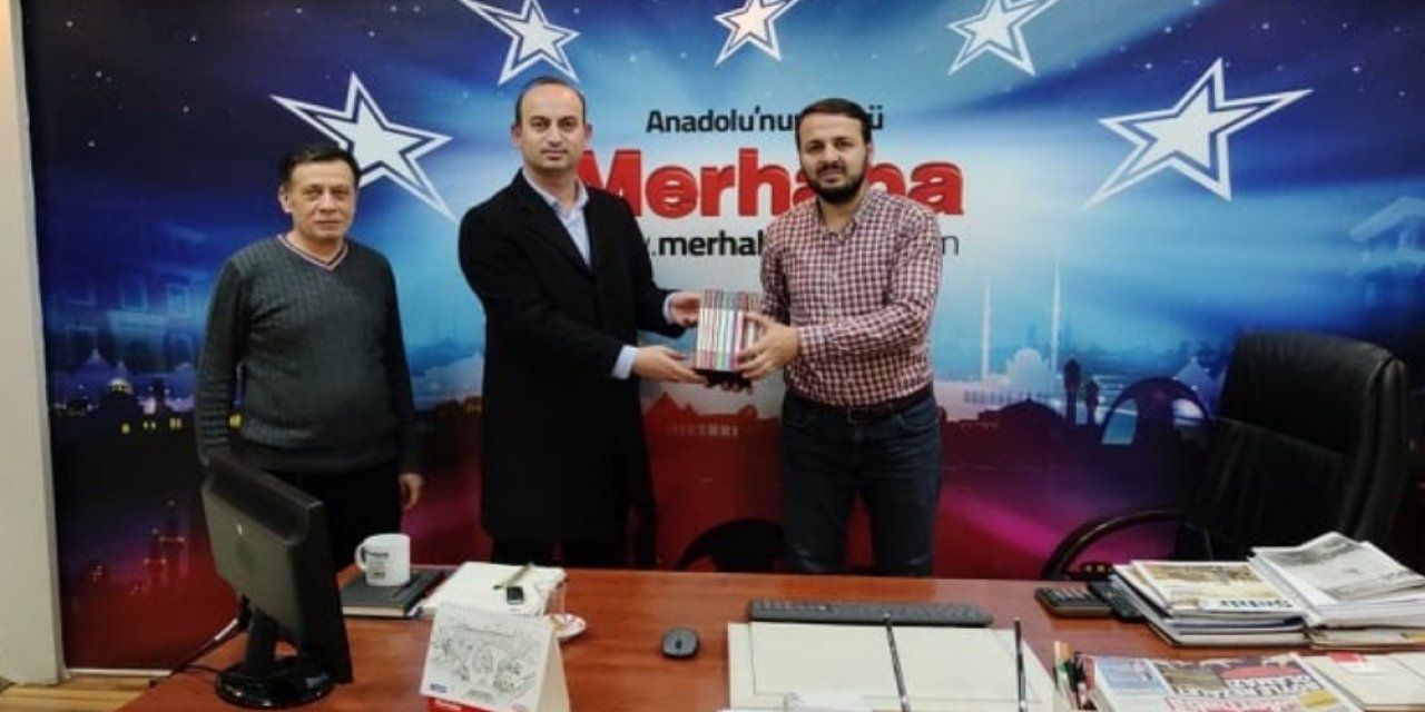 BİK Müdürü Mert’ten Merhaba’ya ziyaret