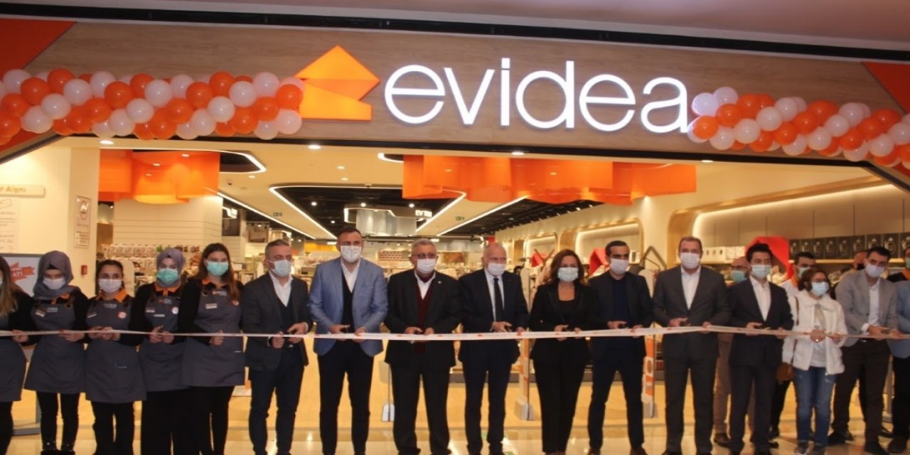 Evidea Kent Plaza AVM’de açıldı