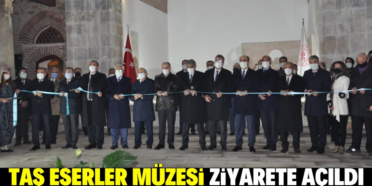 Restorasyonu tamamlanan Konya Akşehir Taş Eserler Müzesi açıldı
