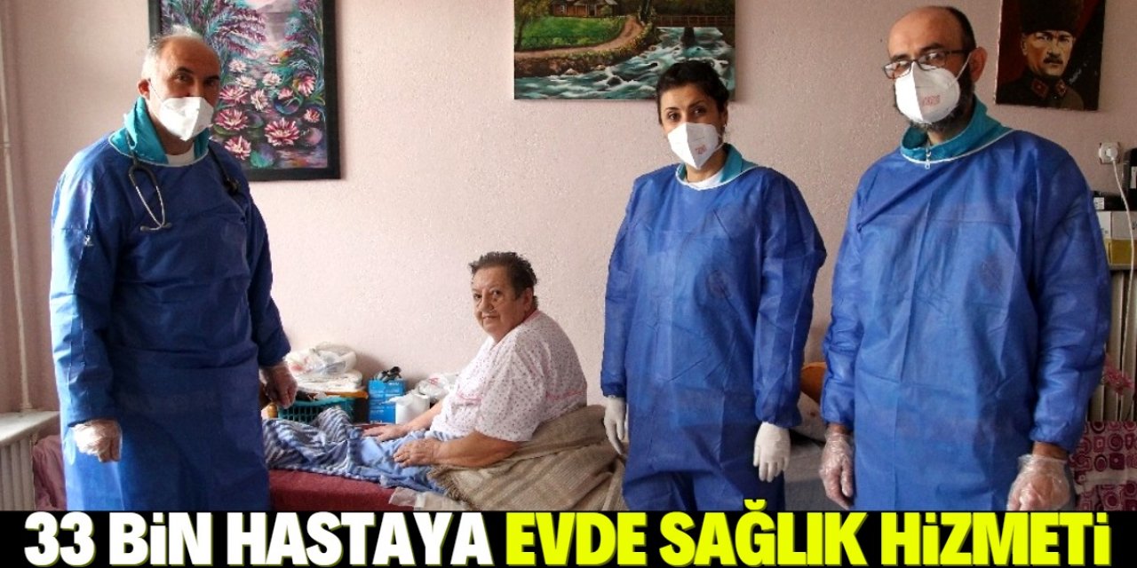 Konya'da 33 bin hastaya evde sağlık hizmeti veriliyor