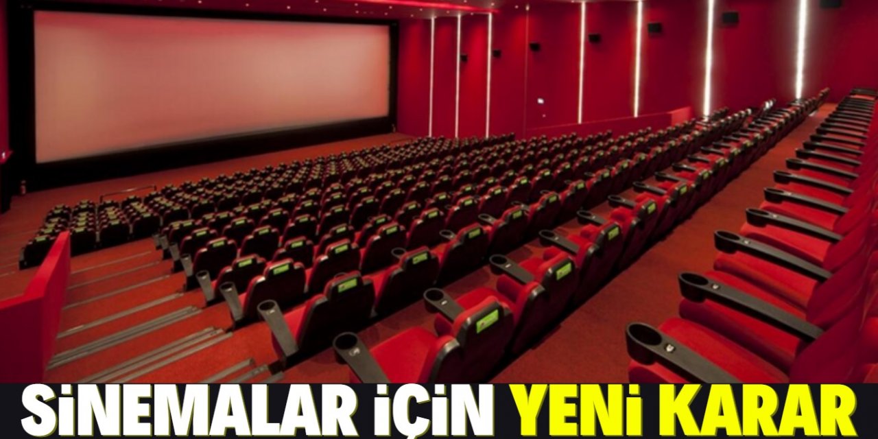 Sinemaların açılış tarihi ertelendi