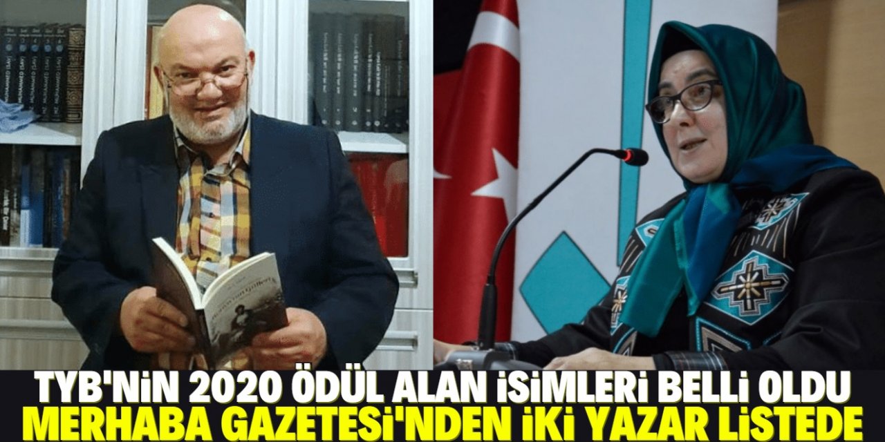 TYB’den Merhaba’nın iki yazarına ödül