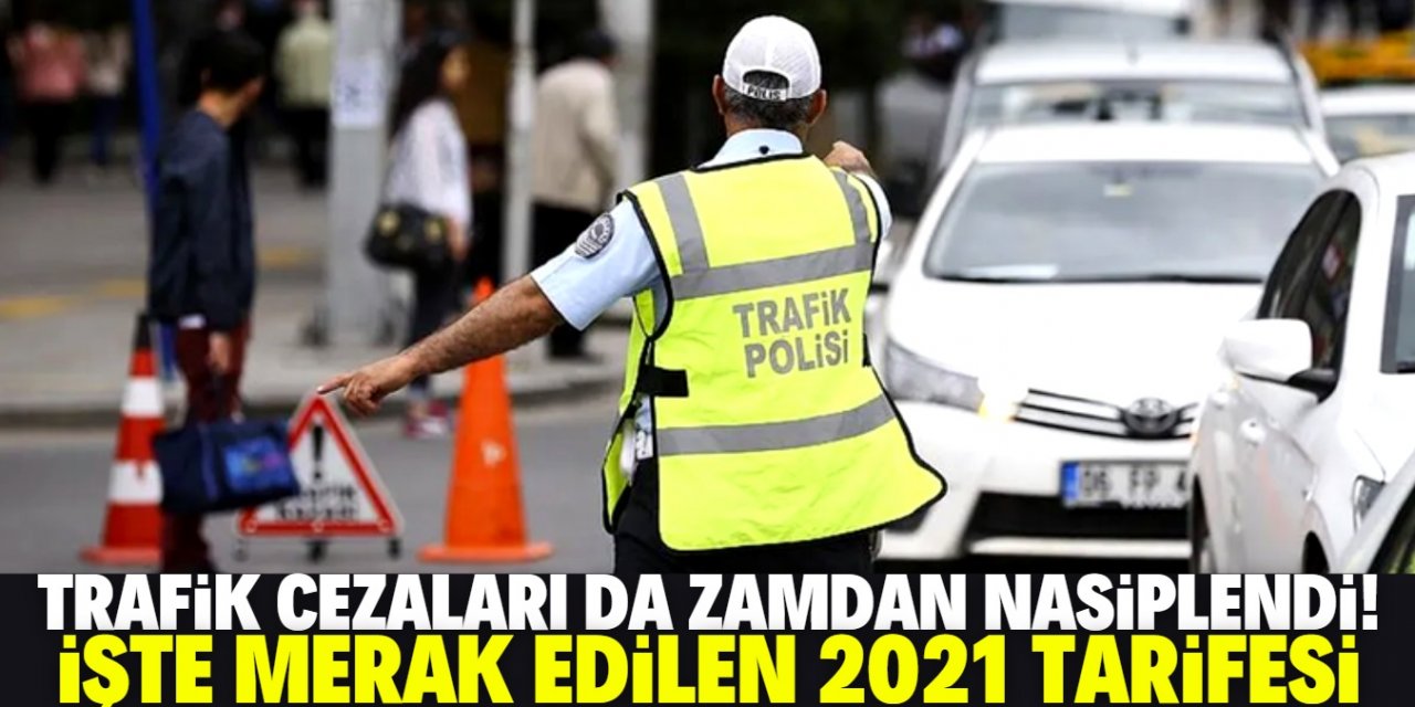 2021 yeni trafik cezaları belli oldu! Güncel trafik cezalarının tam listesi