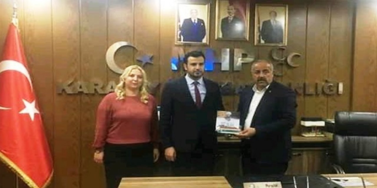 MHP Karatay’a nezaket ziyareti