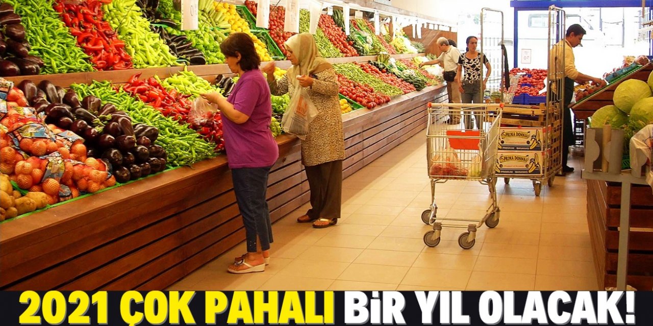 2021 çok pahalı bir yıl olacak! Ünlü yazar market fiyatlarını yazdı