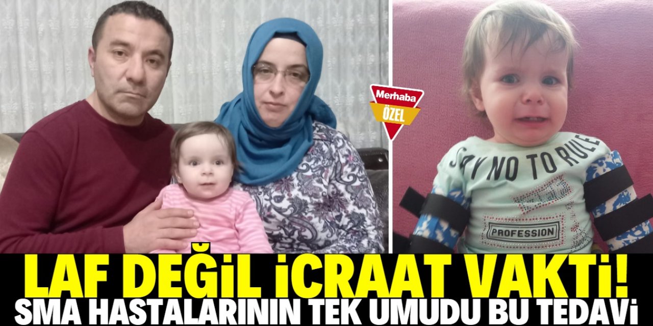 SMA hastası çocuklar için tek çare yurtdışı