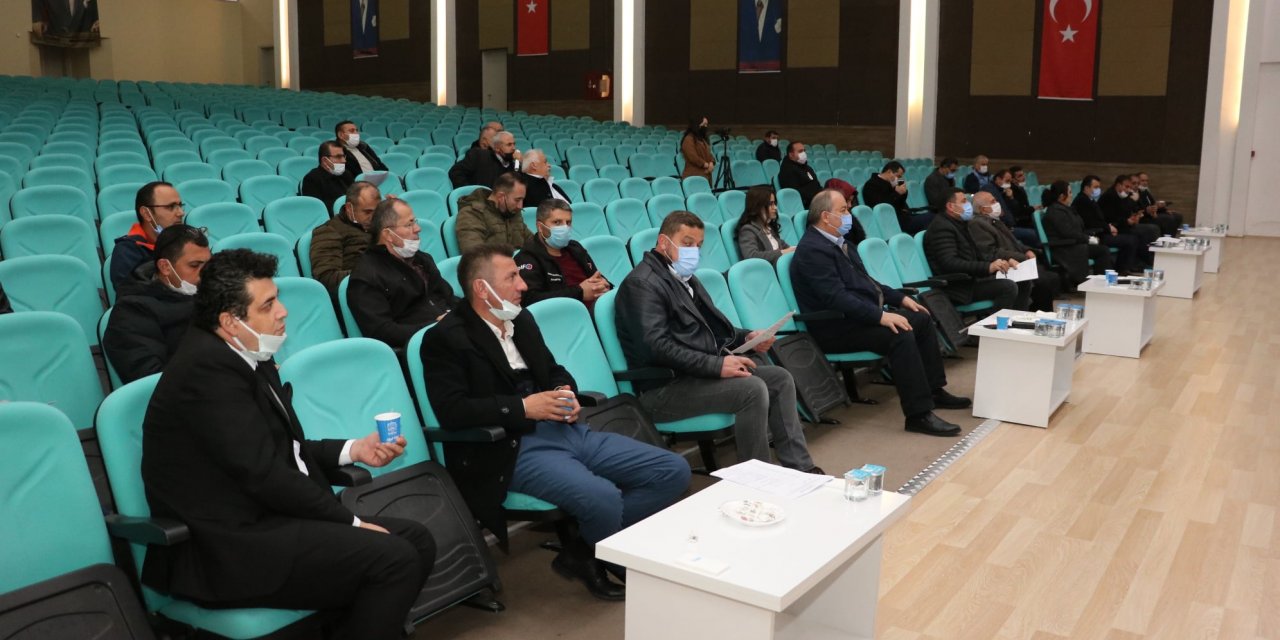 Beyşehir Belediyesi'nde 2021'in ilk meclis toplantısı yapıldı