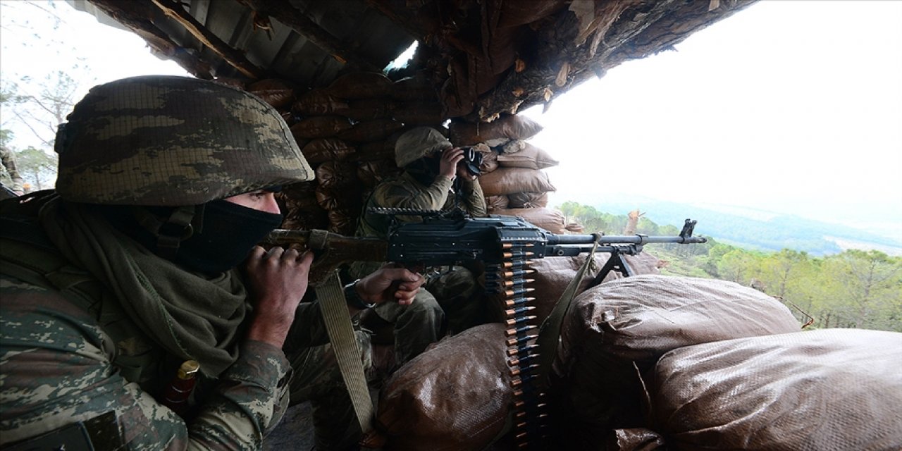 Barış Pınarı bölgesinde 7 PKK/YPG'li terörist etkisiz hale getirildi