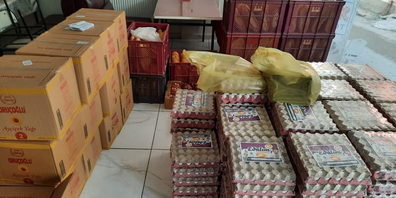 CHP Beyşehir İlçe Teşkilatı'ndan ihtiyaç sahiplerine gıda yardımı