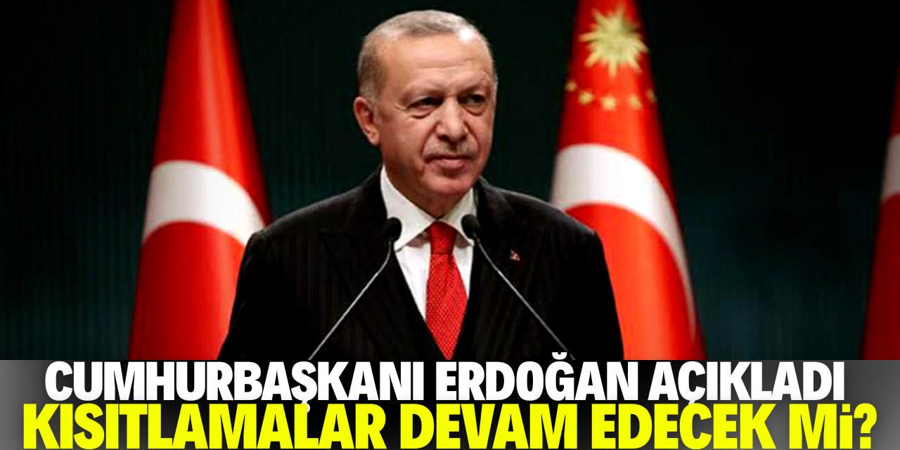 Cumhurbaşkanı Erdoğan son durum ile ilgili açıklamalarda bulundu