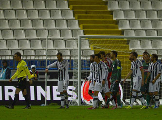 Beşiktaş maçında ilginç olay: Elektrikler kesildi!