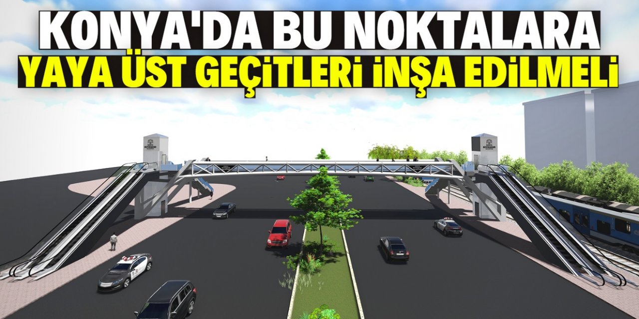 Yaya üst geçitleri-Salih Acıbadem