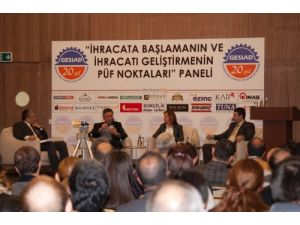 Sanayiciye İhracatı Geliştirmenin Püf Noktaları Anlatıldı