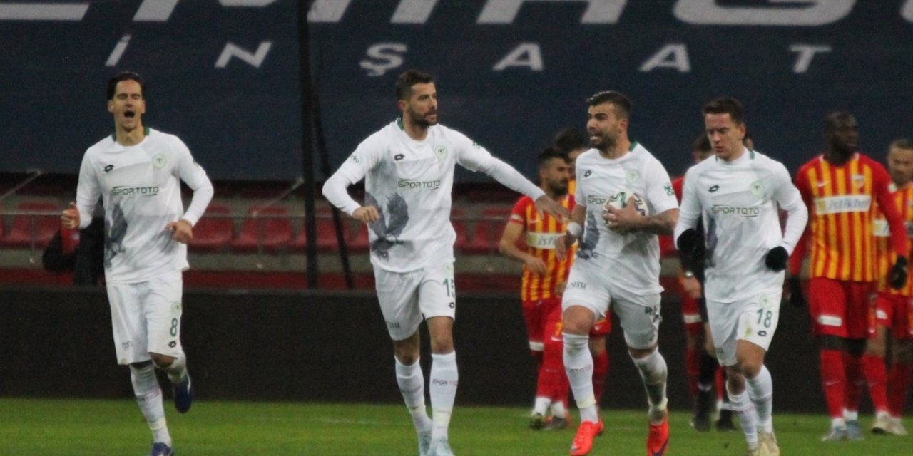 Konyaspor lehine 6 penaltı verildi