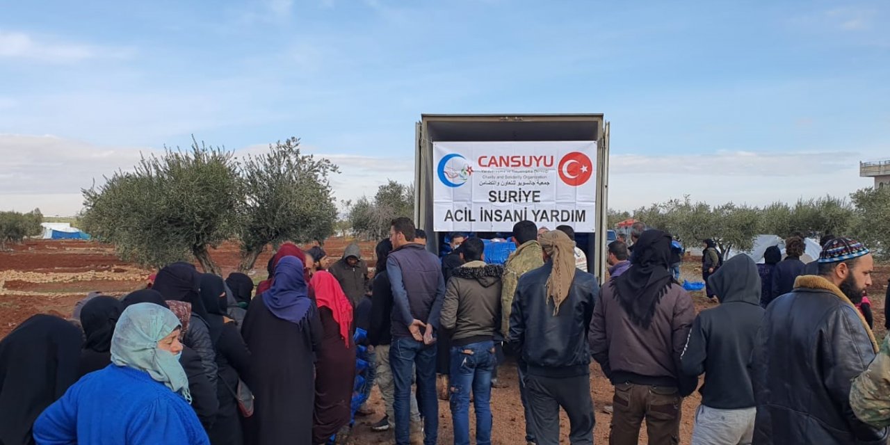 Cansuyu Derneği yaraları sarıyor