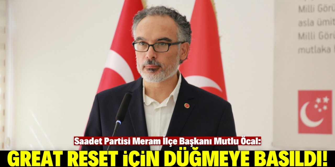 Great reset için düğmeye basıldı!