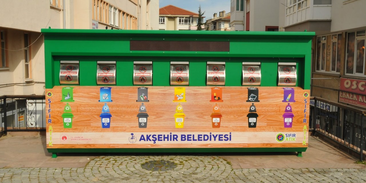 Akşehir Belediyesi "sıfır atık belgesini" aldı