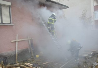 Seydişehir'de korkutan yangın