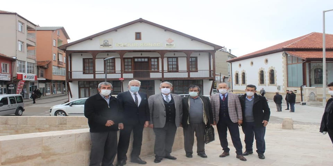 AK Parti Konya Milletvekili Halil Etyemez, Bozkır'ı ziyaret etti