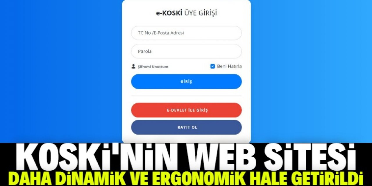 KOSKİ sitesini daha dinamik hale getirdi