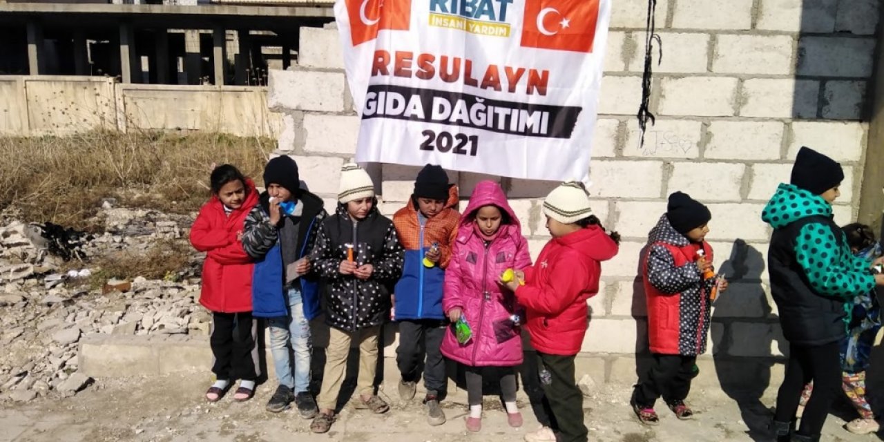 RİBAT Eğitim Vakfı Suriye’de yaraları sarıyor