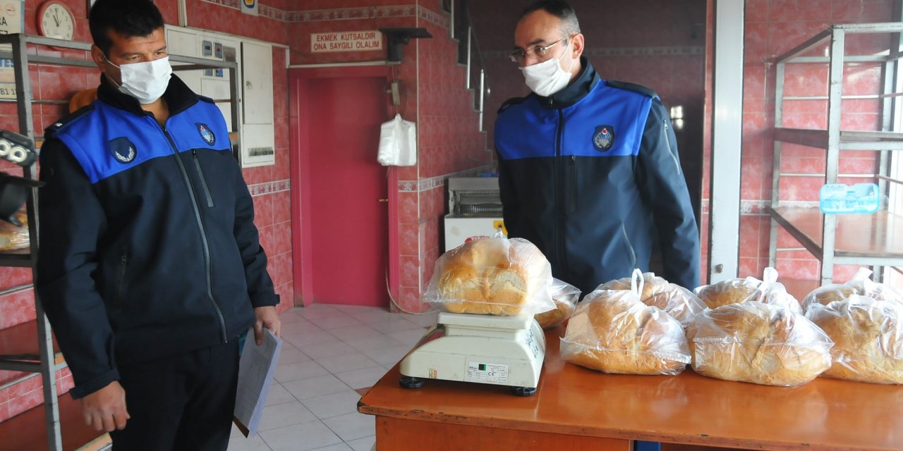 Akşehir'de ekmek fırınlarına yönelik denetimler sürüyor