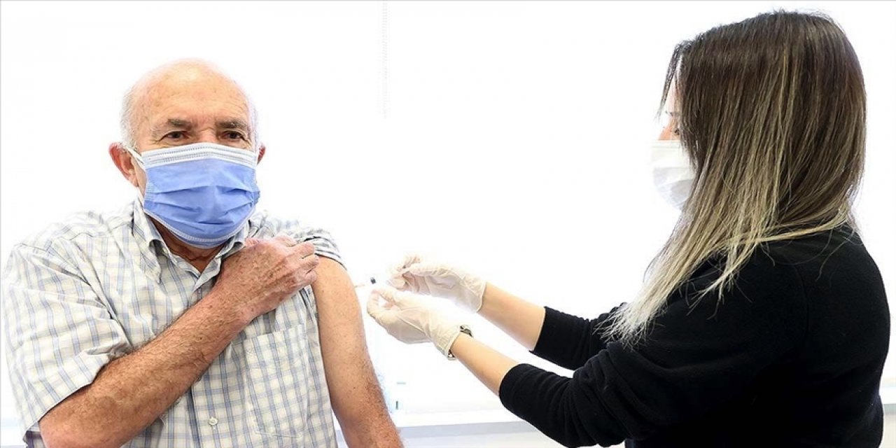 65 yaş ve üzeri vatandaşların Kovid-19 aşılarının yapılmasına başlandı